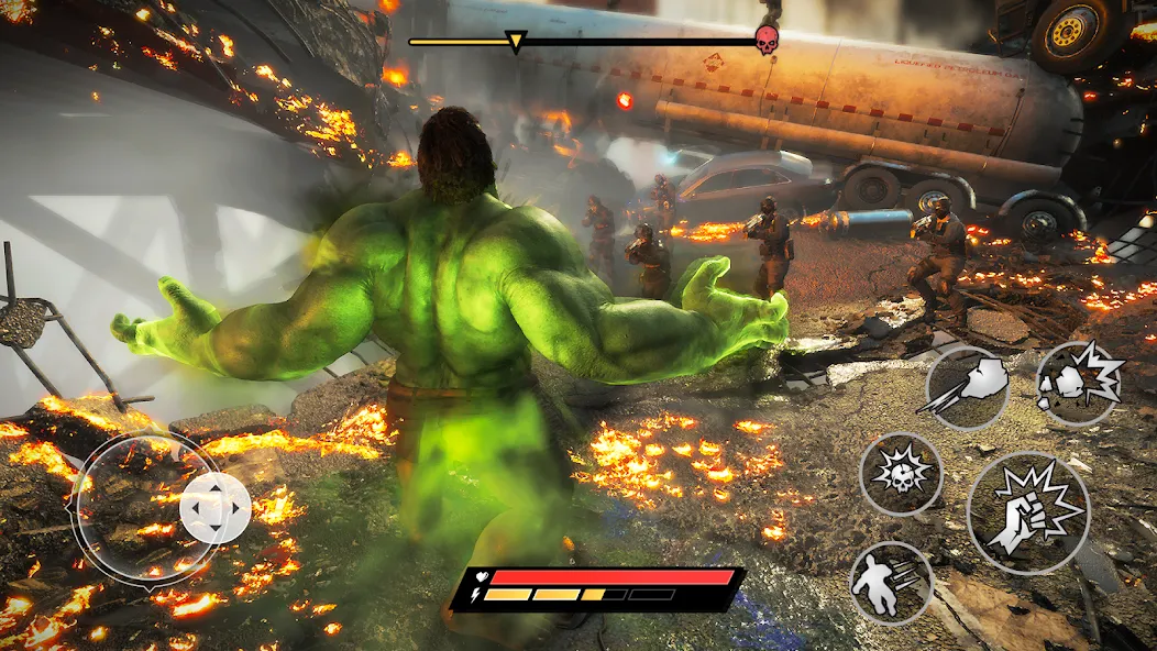 Muscle Hero: Future Evolution [MOD: безлимитные деньги и энергия] (Бесплатно / APK) — скриншот 1