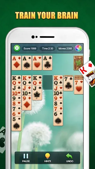 Solitaire Puzzle : Card Jigsaw [MOD: безлимитные подсказки и открыты все уровни] (Бесплатно / APK) — скриншот 3
