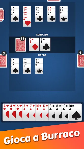 Burraco classico carte online [MOD: monete illimitate e tavoli sbloccati] на Андроид — скриншот 4