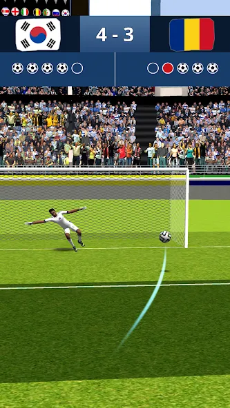 Final Shoot: Penalty-Shootout [MOD: безлимитные монеты и все команды] — Скачать бесплатно (APK) — скриншот 2