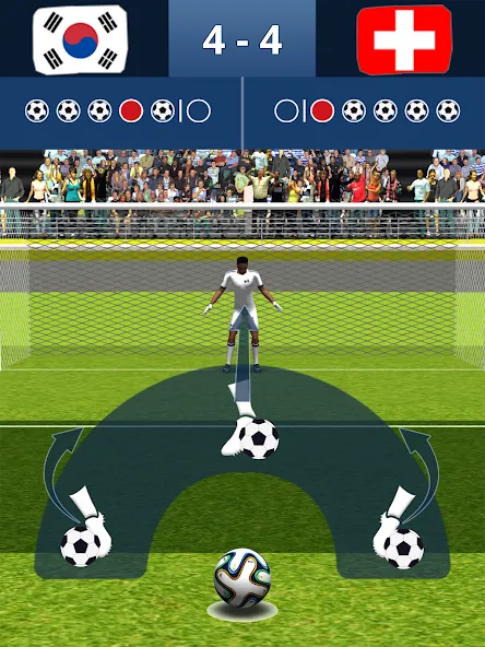 Final Shoot: Penalty-Shootout [MOD: безлимитные монеты и все команды] — Скачать бесплатно (APK) — скриншот 5