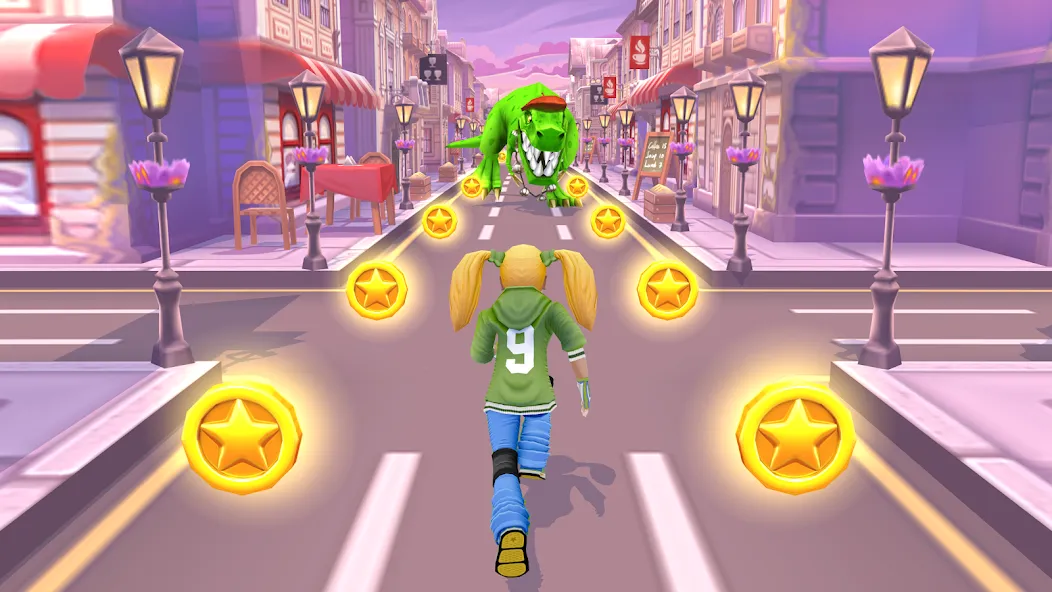 Скачать Angry Gran Run - Running Game [MOD: безлимитные монеты и ускорение бега] на телефон — скриншот 2