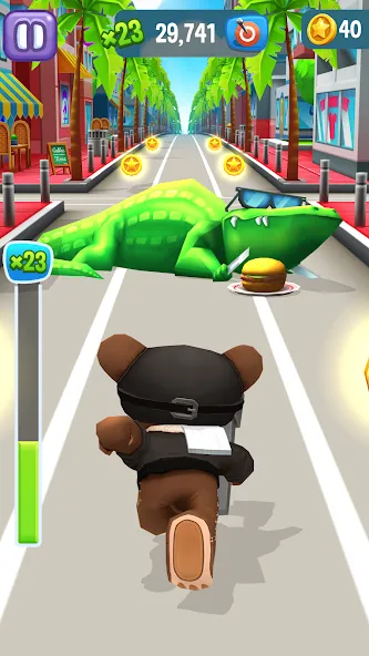 Скачать Angry Gran Run - Running Game [MOD: безлимитные монеты и ускорение бега] на телефон — скриншот 5