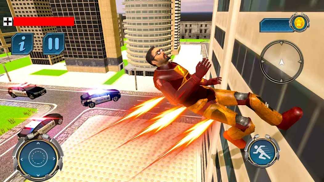 Light Superhero Speed Hero [MOD: суперскорость и все уровни открыты] (Бесплатно / APK) — скриншот 1