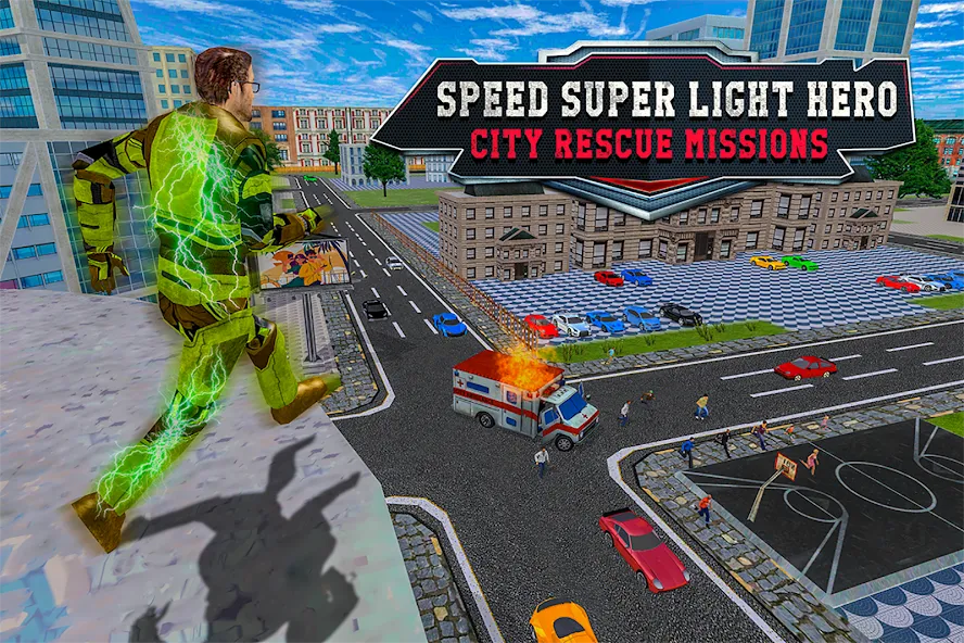 Light Superhero Speed Hero [MOD: суперскорость и все уровни открыты] (Бесплатно / APK) — скриншот 5