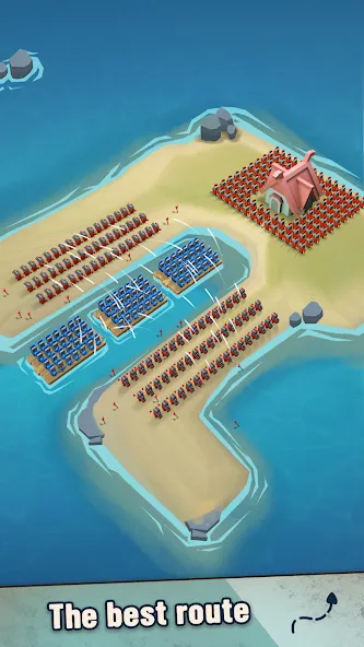 Island War [MOD: безлимитные ресурсы и ускоренное строительство] — Скачать бесплатно (APK) — скриншот 3