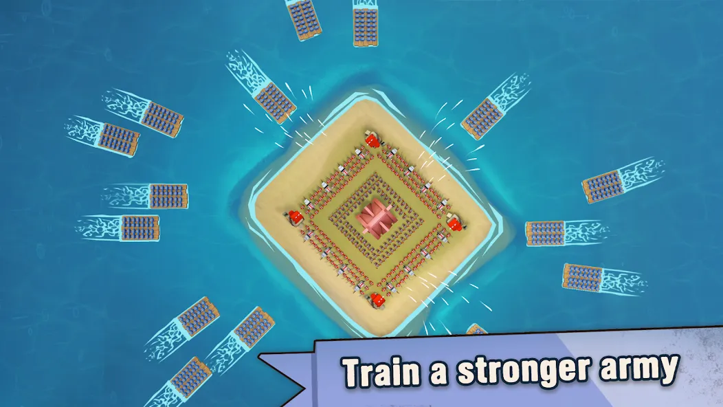 Island War [MOD: безлимитные ресурсы и ускоренное строительство] — Скачать бесплатно (APK) — скриншот 4