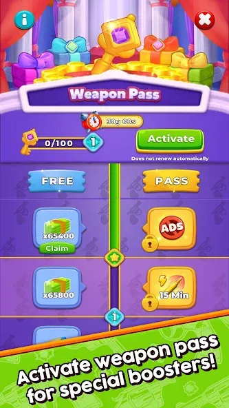 Weapon Craft Run [MOD: безлимитные деньги и оружие] (Бесплатно / APK) — скриншот 4