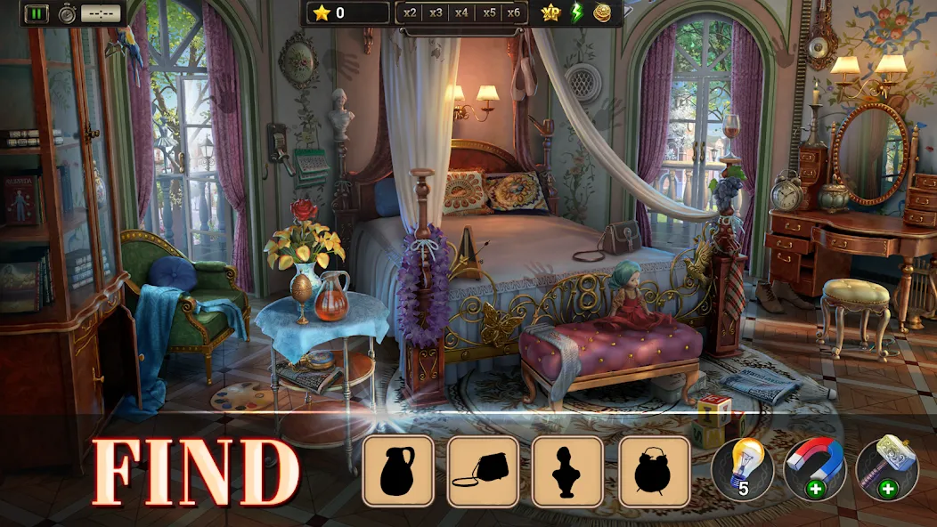 Скачать Hidden Objects: Coastal Hill [MOD: безлимитная энергия и подсказки] на телефон — скриншот 1