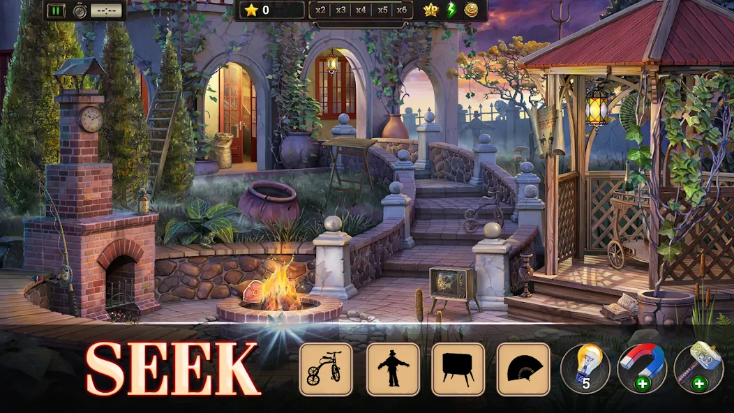 Скачать Hidden Objects: Coastal Hill [MOD: безлимитная энергия и подсказки] на телефон — скриншот 4