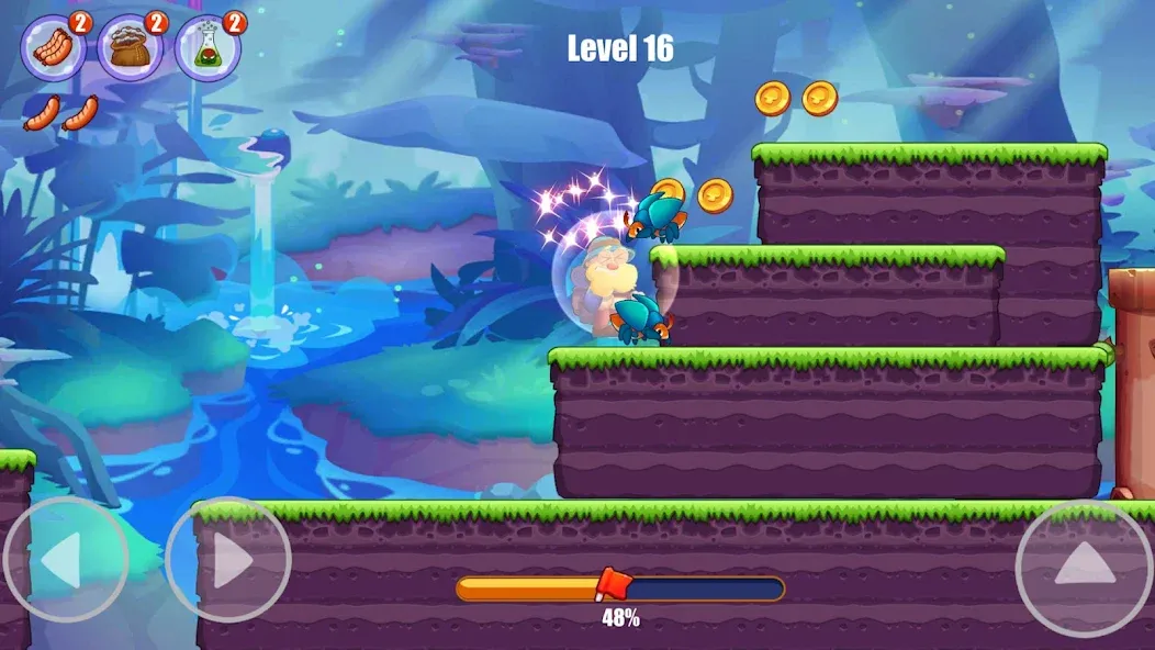 Взломанная Miner's World: Super Run Game [MOD: безлимитные монеты и открытые уровни] на Андроид — скриншот 3