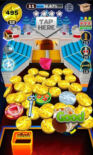AE Coin Mania : Arcade Fun [MOD: безлимитные монеты и открытые бонусы] последняя версия — скриншот 3