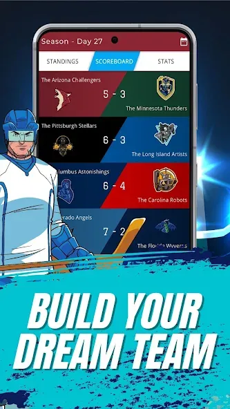 Astonishing Hockey Manager [MOD: безлимитные деньги и ресурсы] (Бесплатно / APK) — скриншот 2