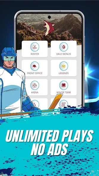 Astonishing Hockey Manager [MOD: безлимитные деньги и ресурсы] (Бесплатно / APK) — скриншот 3