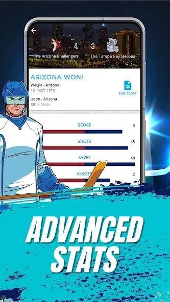 Astonishing Hockey Manager [MOD: безлимитные деньги и ресурсы] (Бесплатно / APK) — скриншот 5