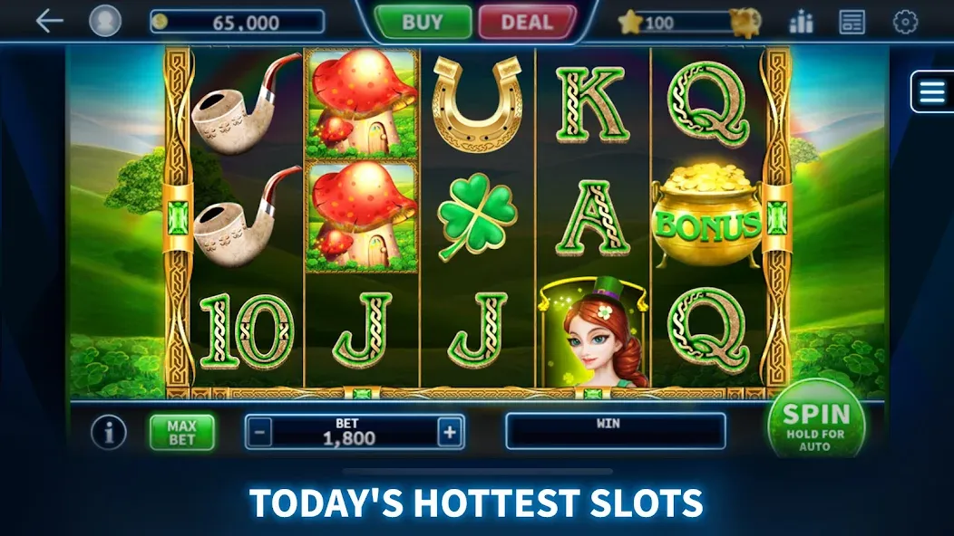 Взломанная A-Play Online - Casino Games [MOD: безлимитные фишки и бонусы] на Андроид — скриншот 1