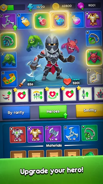 Magic Archer: fantasy rpg game [MOD: безлимитные ресурсы и усиленная атака] на Андроид — скриншот 1