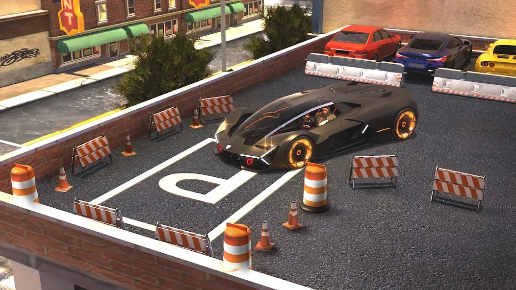 Скачать Luxury Car Parking Games [MOD: безлимитные деньги и все машины] — скриншот 1