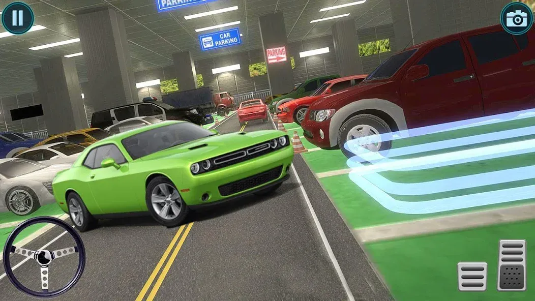 Скачать Luxury Car Parking Games [MOD: безлимитные деньги и все машины] — скриншот 3