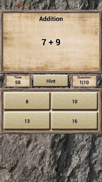 Math - Quiz Game [MOD: безлимитные подсказки и открыты все уровни] последняя версия — скриншот 1