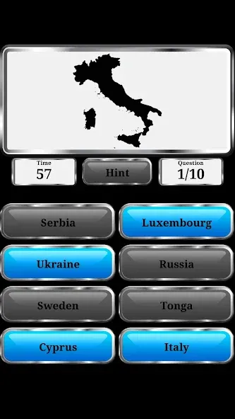 Взломанная World Geography - Quiz Game [MOD: все страны и столицы открыты] на Андроид — скриншот 4
