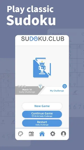 AGED Sudoku [MOD: открыты все уровни и подсказки] последняя версия — скриншот 1