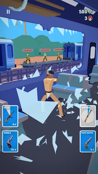 Скачать взлом Agent Action - Spy Shooter [MOD: бесконечные патроны и все оружие] — скриншот 2