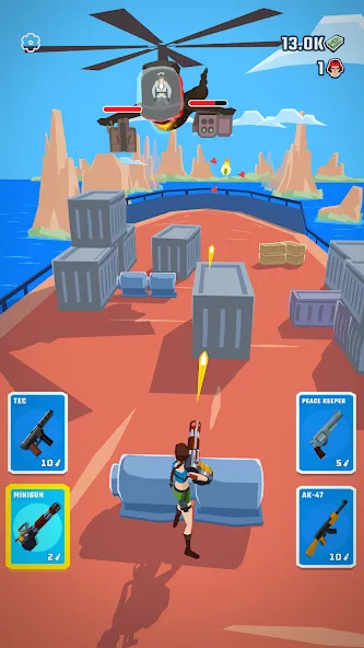 Скачать взлом Agent Action - Spy Shooter [MOD: бесконечные патроны и все оружие] — скриншот 4