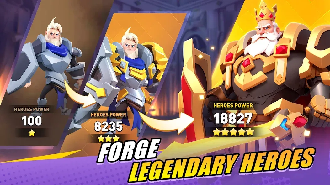 Valor Legends: Idle RPG [MOD: безлимитные ресурсы и герои] — Скачать бесплатно (APK) — скриншот 4