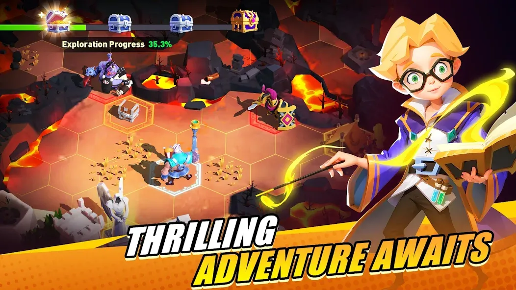 Valor Legends: Idle RPG [MOD: безлимитные ресурсы и герои] — Скачать бесплатно (APK) — скриншот 5