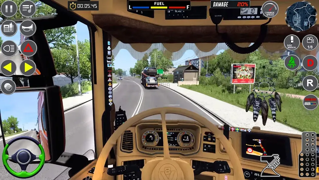Взломанная Oil Tanker Transport Simulator [MOD: безлимитные деньги и топливо] на Андроид — скриншот 4