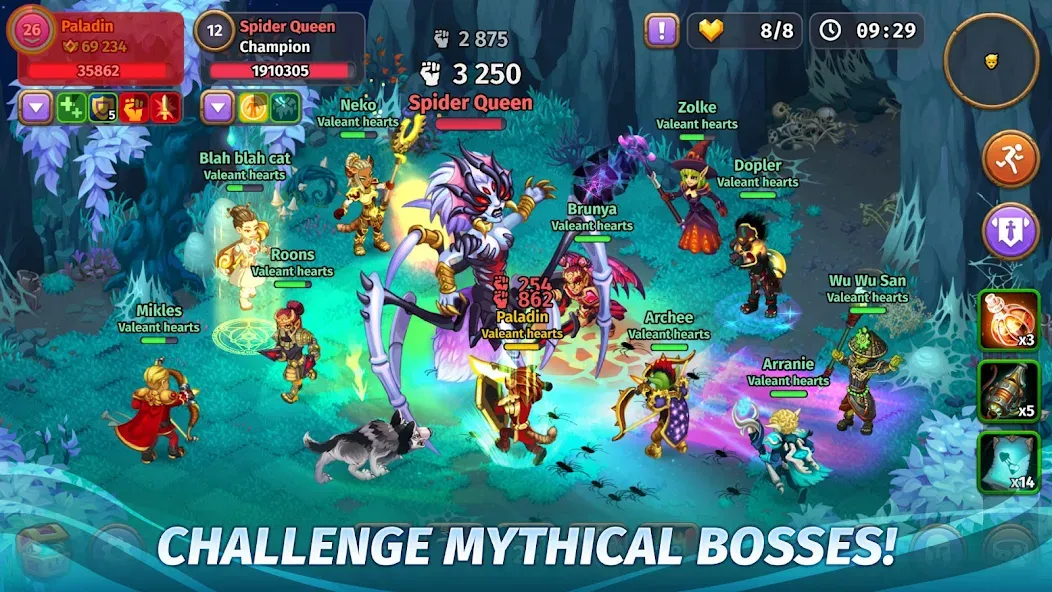Skylore－fantasy MMORPG [MOD: безлимитные ресурсы и мощное снаряжение] (Бесплатно / APK) — скриншот 1
