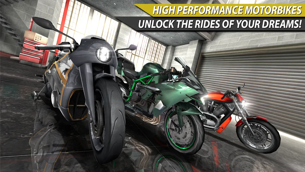 Moto Rider In Traffic [MOD: безлимитные деньги и бензин] на Андроид — скриншот 4