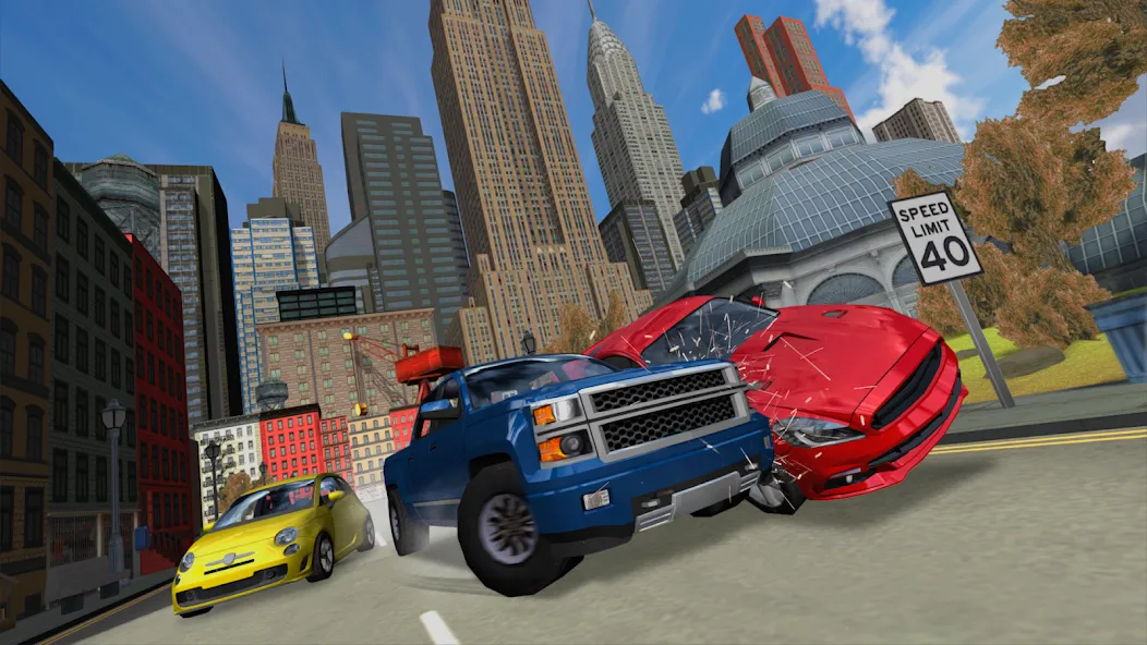 Скачать Car Driving Simulator: NY [MOD: безлимитные деньги и топливо] — скриншот 1