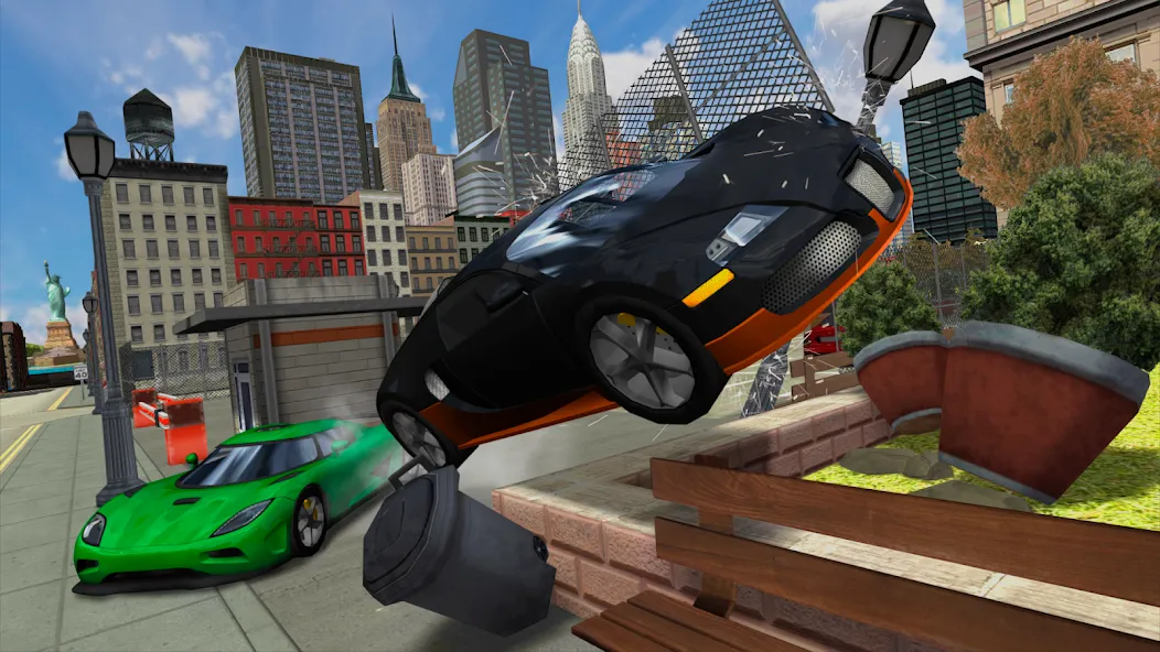 Скачать Car Driving Simulator: NY [MOD: безлимитные деньги и топливо] — скриншот 2