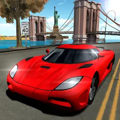 Скачать Car Driving Simulator: NY [MOD: безлимитные деньги и топливо]