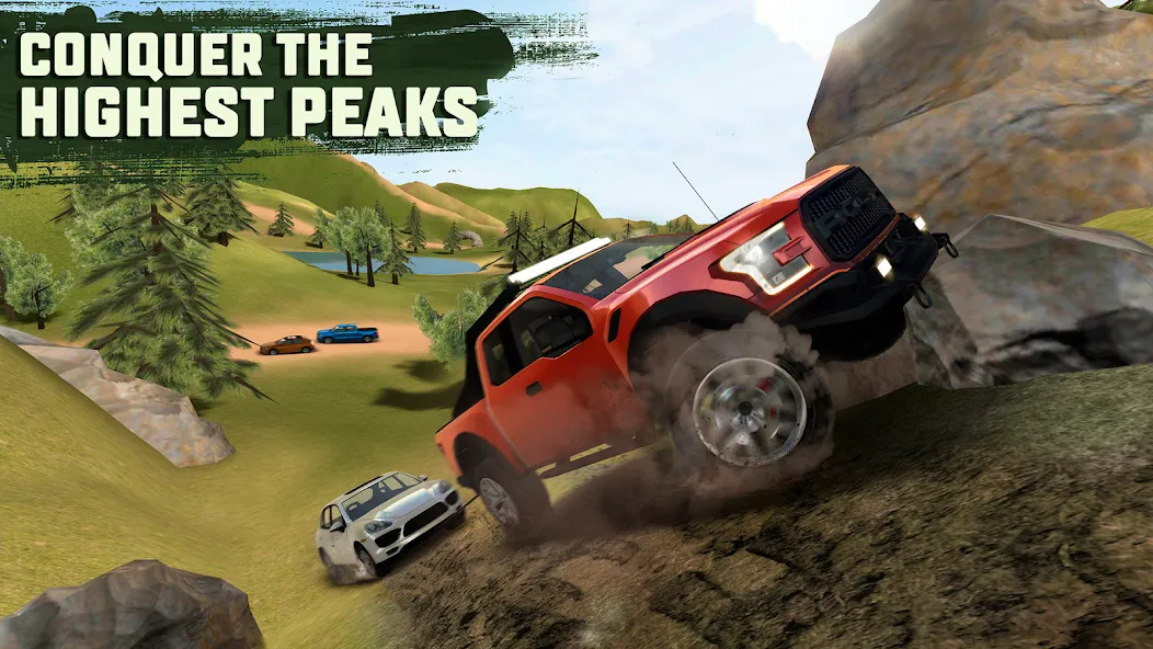 Взломанная Extreme SUV Driving Simulator [MOD: безлимитные деньги и топливо] на Андроид — скриншот 3
