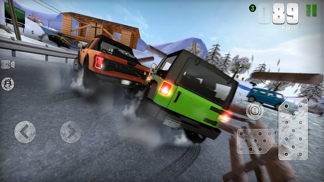 Взломанная Extreme SUV Driving Simulator [MOD: безлимитные деньги и топливо] на Андроид — скриншот 5