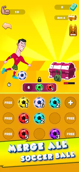 Скачать Lifting Ronaldo [MOD: безлимитные деньги и новые уровни] на телефон — скриншот 5