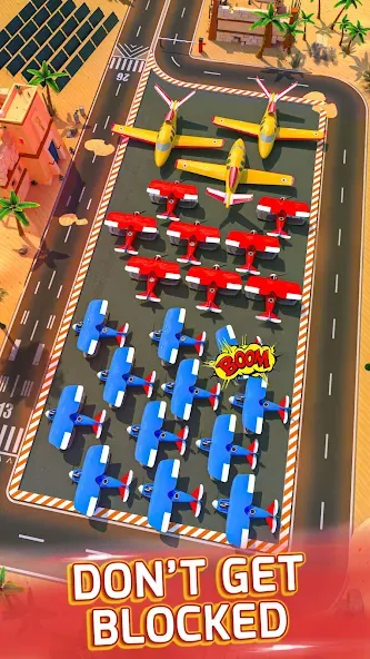 Runway Parking Jam [MOD: безлимитные деньги и подсказки] (Бесплатно / APK) — скриншот 4