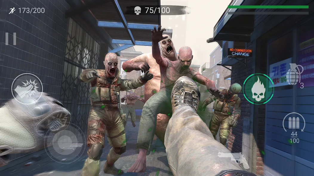 Zombeast: FPS Zombie Shooter [MOD: безлимитные патроны и мощное оружие] (Бесплатно / APK) — скриншот 4