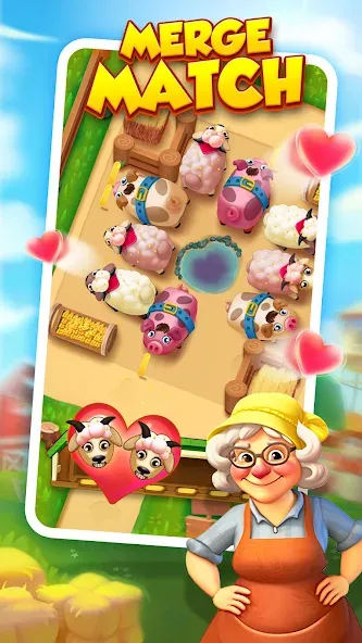 Взломанная Farm Fun - Animal Parking Game [MOD: безлимитные монеты и все уровни] на Андроид — скриншот 4