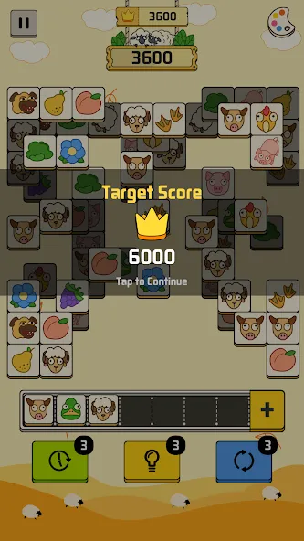 Взломанная Sheep N Sheep: Daily Challenge [MOD: безлимитные подсказки и жизни] на Андроид — скриншот 4