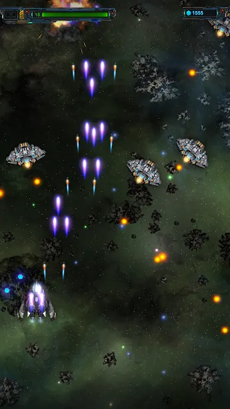 I, AI - Hardcore Shmup [MOD: бессмертие и мощное оружие] (Бесплатно / APK) — скриншот 4