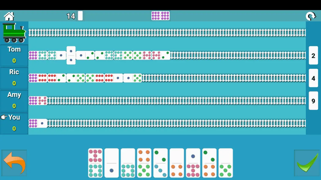Скачать взлом Train Dominoes [MOD: безлимитные монеты и все уровни] — скриншот 3