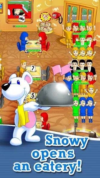 Lunch Rush HD Restaurant Games [MOD: безлимитные деньги и все уровни открыты] последняя версия — скриншот 1