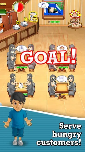 Lunch Rush HD Restaurant Games [MOD: безлимитные деньги и все уровни открыты] последняя версия — скриншот 3
