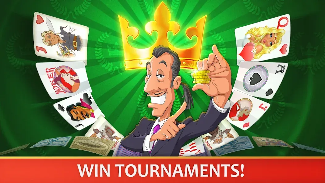 Скачать Solitaire Perfect Match [MOD: без рекламы и бесконечные подсказки] на телефон — скриншот 5