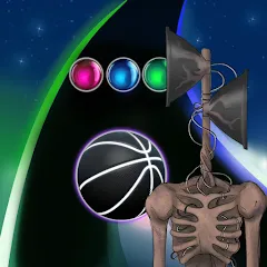 Siren Head Forest Neon ball [MOD: безлимитные деньги и скины] — Скачать бесплатно (APK)