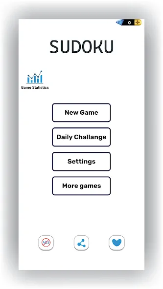 Скачать Sudoku Offline: Hard Puzzles [MOD: сложные судоку без интернета] — скриншот 3